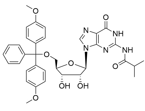 5'-O-(4,4'-二甲氧基三苯甲基)-N2-異丁?；?2'-鳥苷