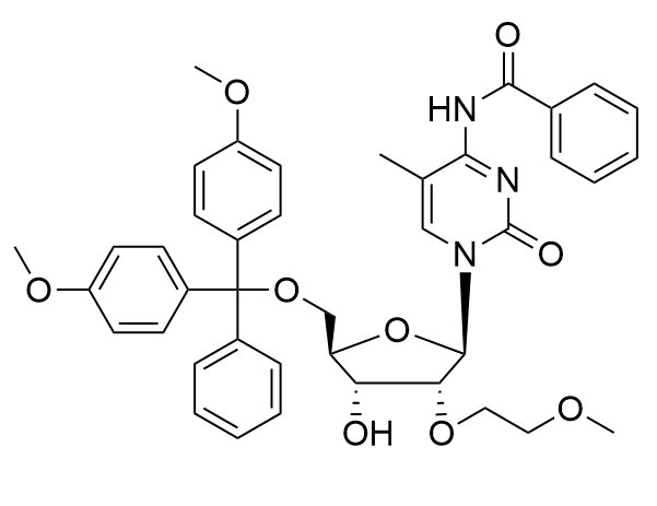 N-苯甲?；?2'-O-甲氧基乙基-5-O-二甲氧基三苯甲基-5-甲基胞苷